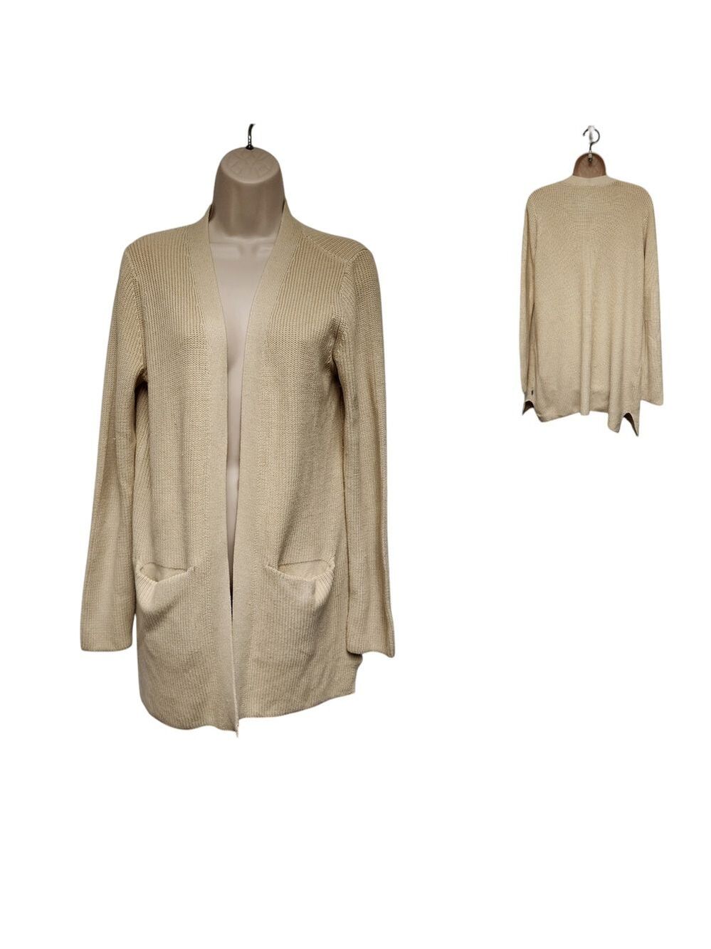 Gap Long Sleeve Open Cardigan Sweater Size Small Color Yellow
